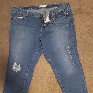 Torrid skinny jeans.